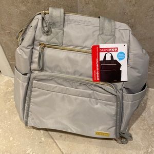 New with tags skip hop diaper bag